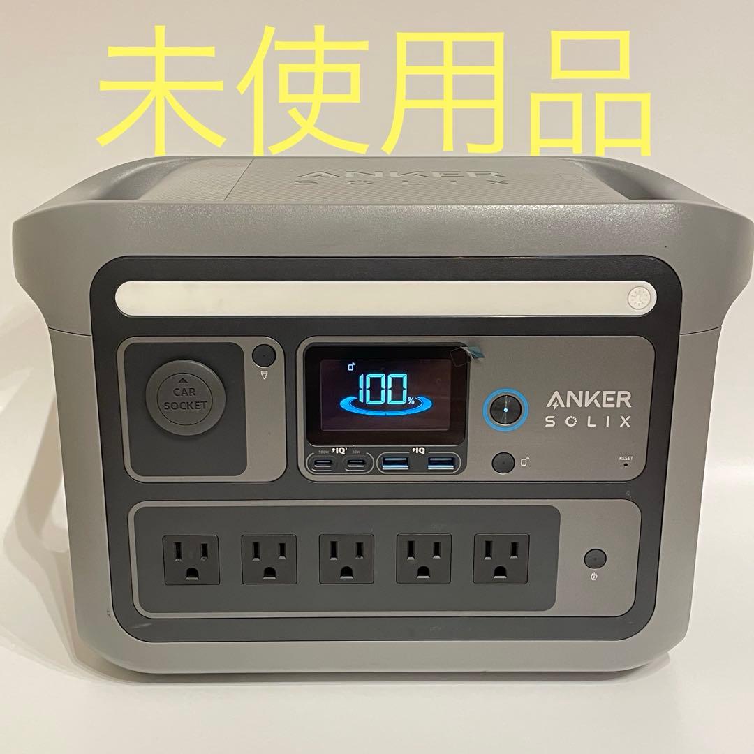【未使用】Anker Solix C800 ポータブル電源キャンプ 防災 高出力