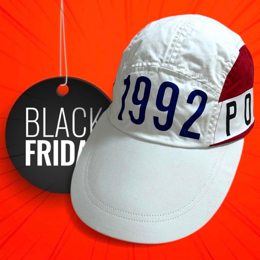 美品❗️Polo Stadium 1992 Long-Bill Cap 白 - メルカリ