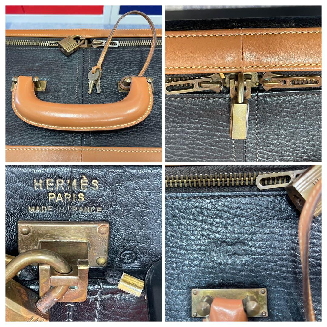 美品HERMES/エルメス メルキュール 65 ◯O刻印トランク/スーツケース