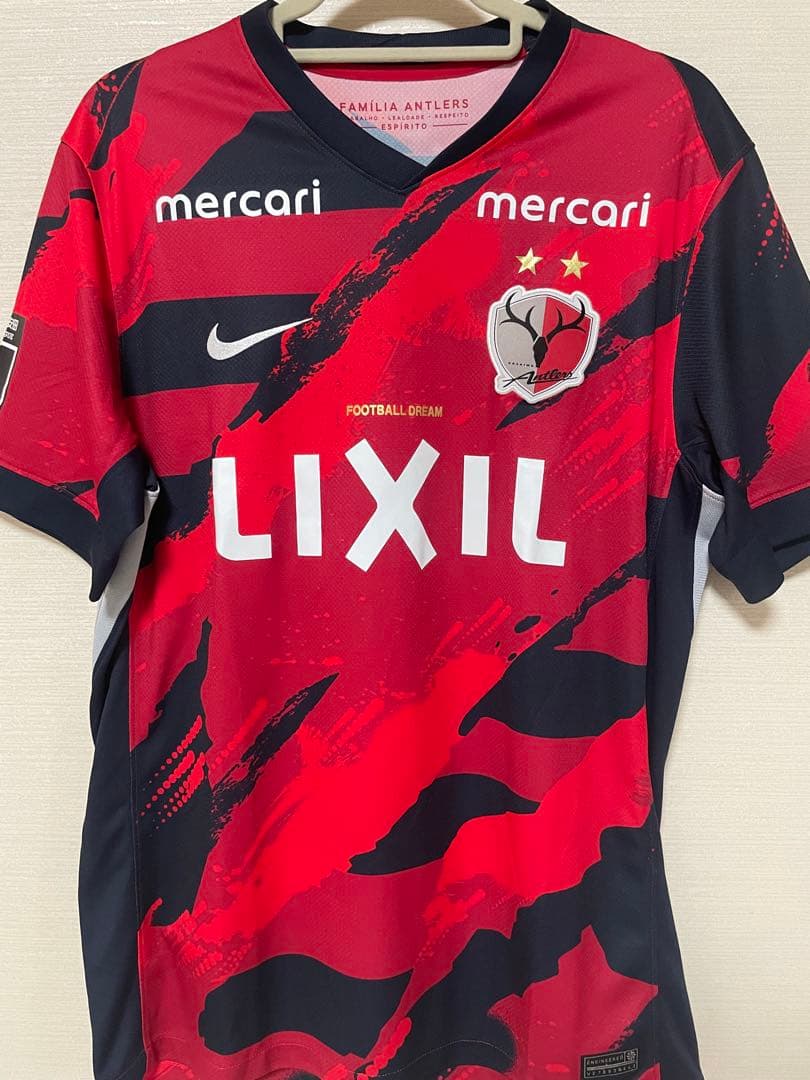 鹿島アントラーズ Nike シャツ YUMA 鈴木優磨 40 NIKE 鹿島アントラーズ 2024 ユニフォーム アウェイ 半袖 レプリカ #40