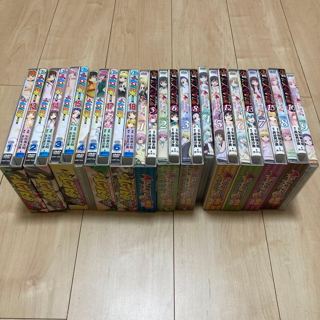 TO LOVEる、TO LOVEる OVA DVD全巻セット　ポストカード付 Amazon.co.jp: To LOVEる とらぶる OVA 全6巻セット [マーケット