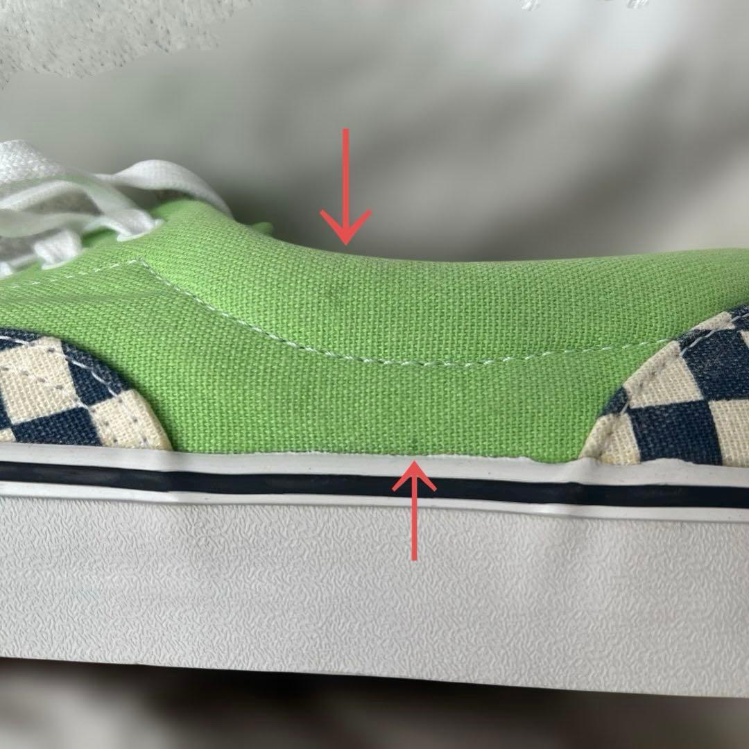 VANS Era Van Doren チェッカー/グリーン 27.5cm