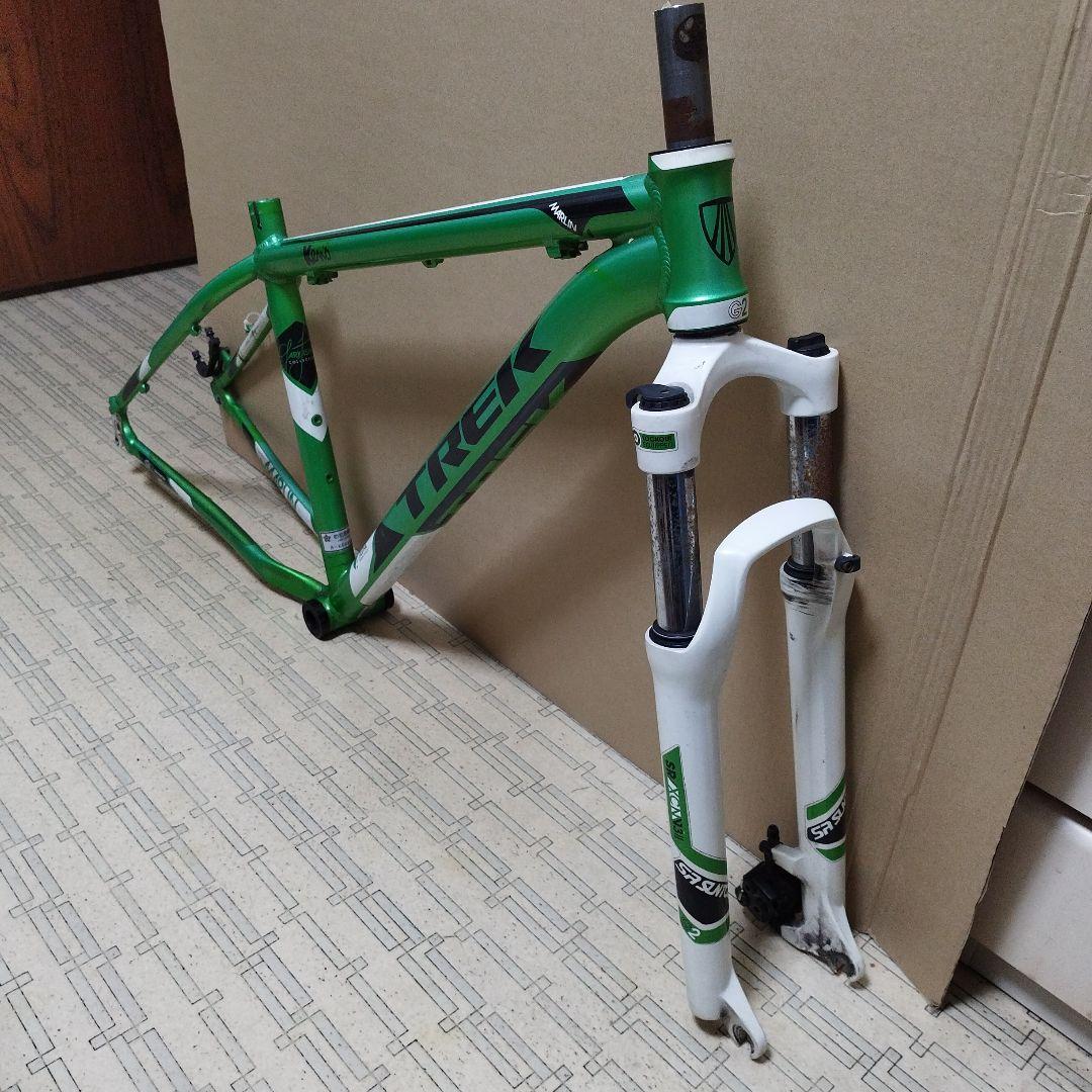 TREK マウンテンバイクフレーム + SR SUNTOURフォーク　29er SR Suntour XCM30 1 1/8″ Threaded Suspension Fork, Q/R, Disc/Rim