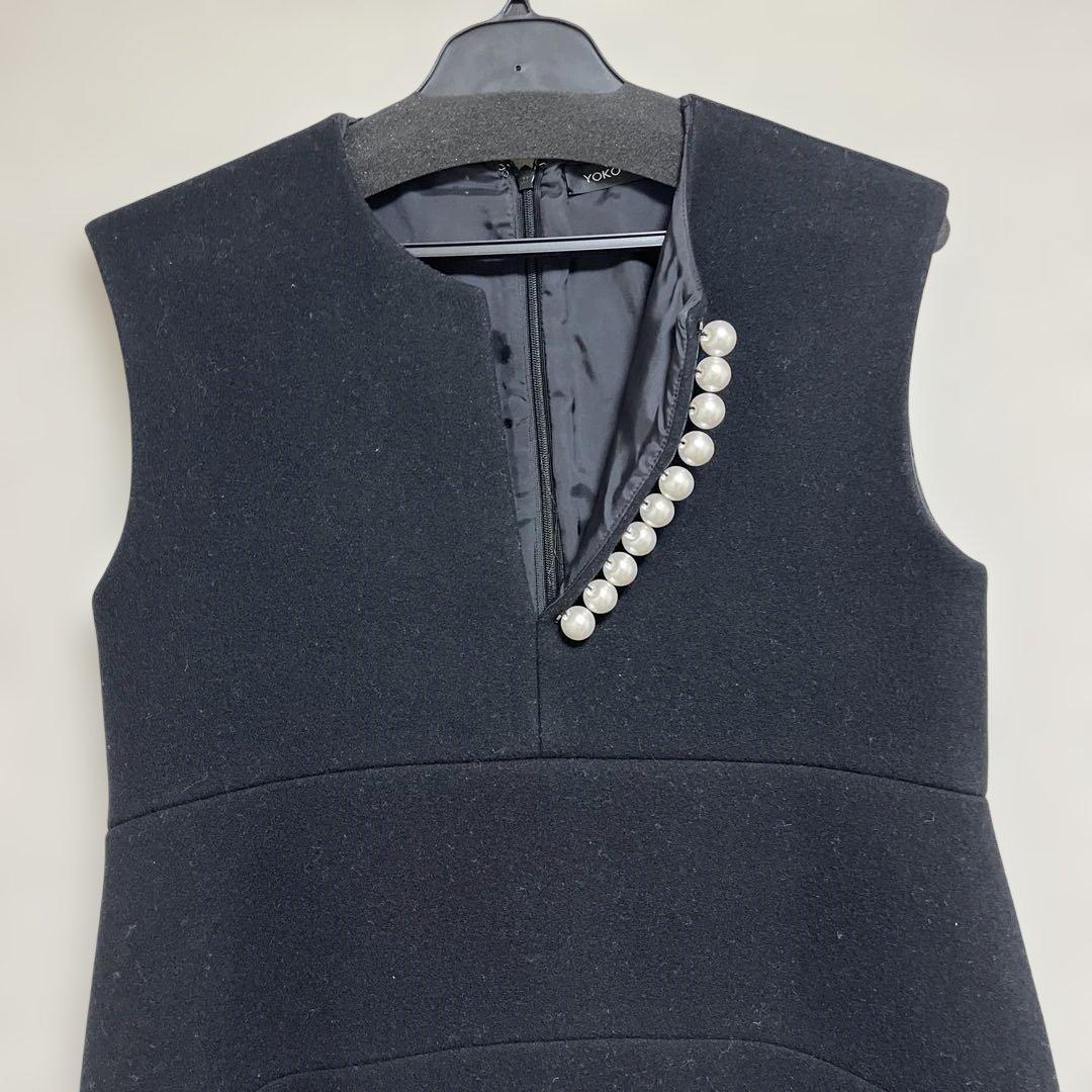 美品 ヨーコチャン YOKO CHAN パール ワンピース 38 - メルカリ