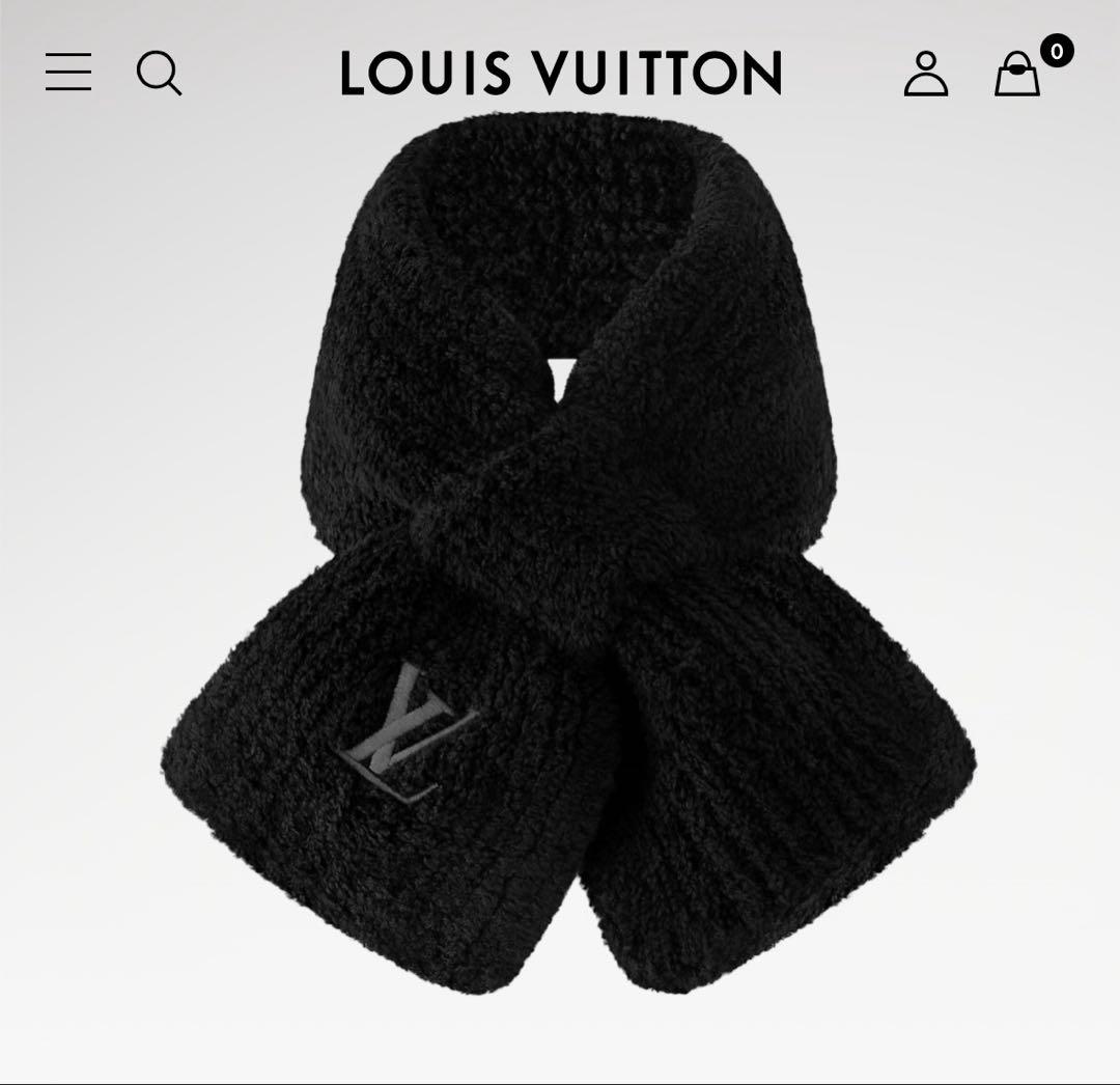 マフラー・オンリー LV・ミニ コンフィ　ルイヴィトン ギフトにも◎ /2色】Louis Vuitton マフラー ミニ コンフィ (Louis