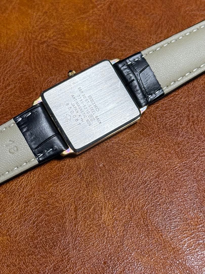 A1 希少 稼動品 SEIKO DOLCE レクタンギュラー80年代 - メルカリ