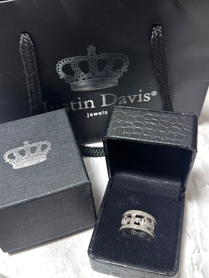 Justin Davis MEDIEVAL WEDDING BAND リング Justin Davis – Medieval Wedding Band Ring メディーバルウェディング