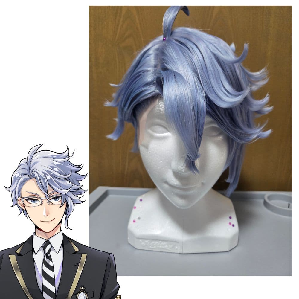 またまた値下げ！【ツイステ】アズール コスプレウィッグ - メルカリ