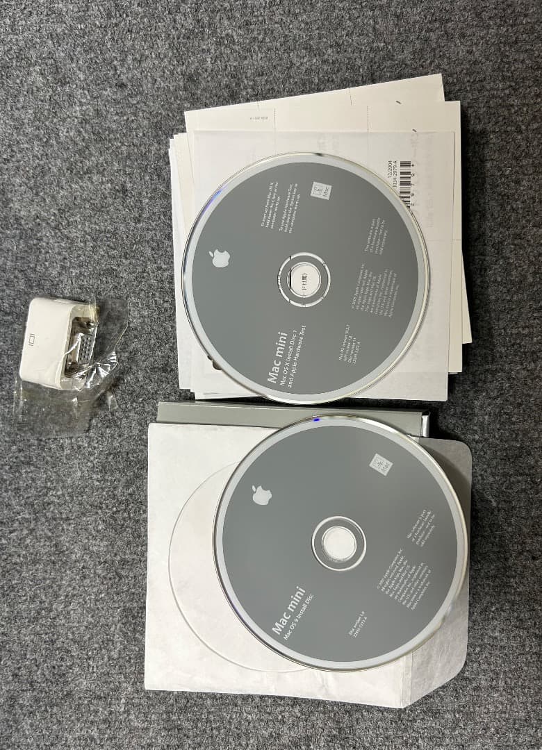 美品 Mac mini 2005 G4 1.42Ghz 1Gb 80GbOS9