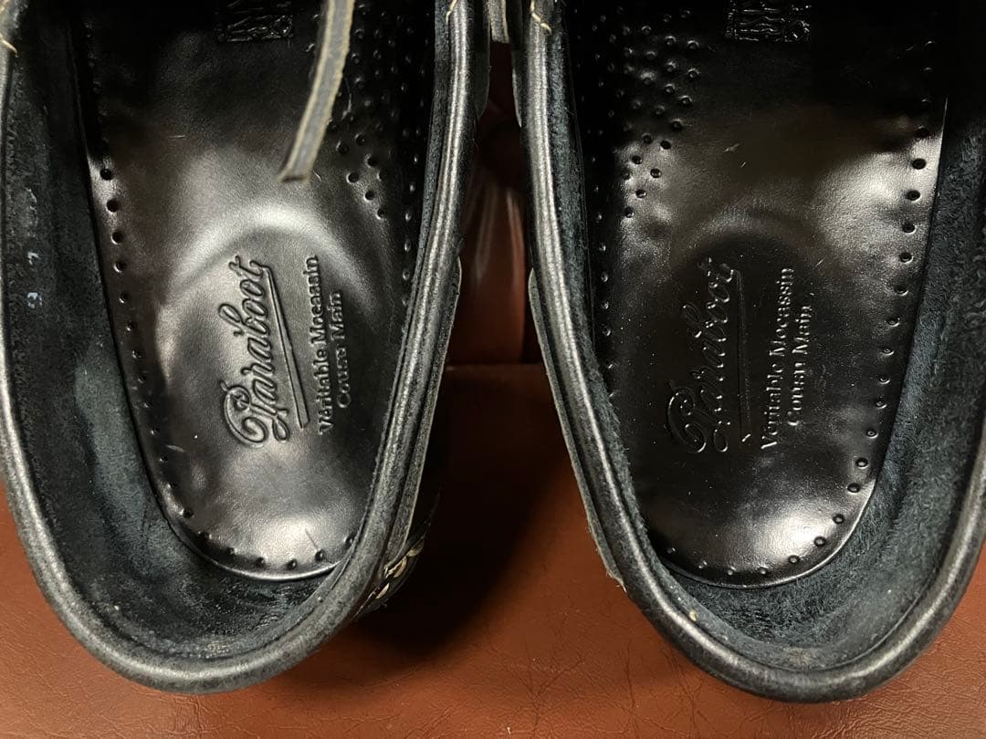 Paraboot BARTH UK9パラブーツ バース 27.5cm 黒 美品