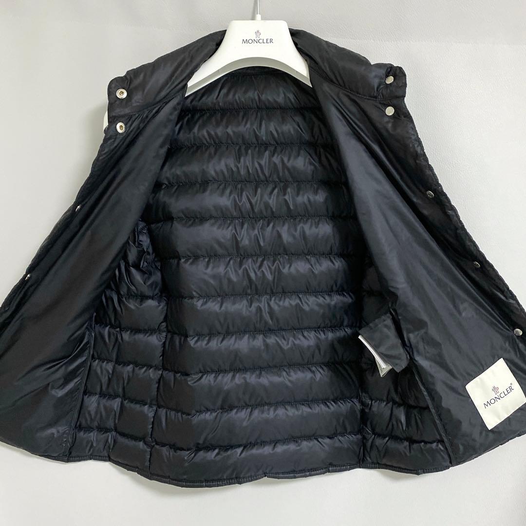 MONCLER / LIANE ダウンベスト 0 ブラック レディース