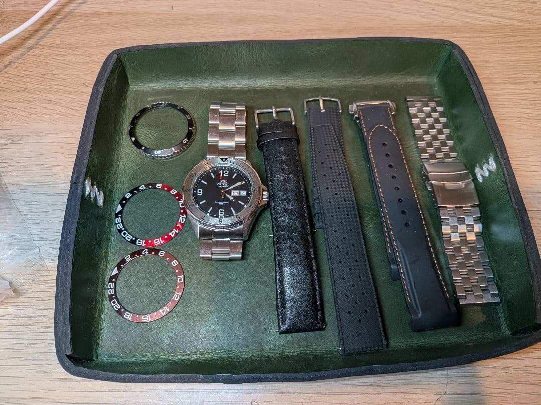 ORIENT マコ mod 自動巻き腕時計 オマケ付き