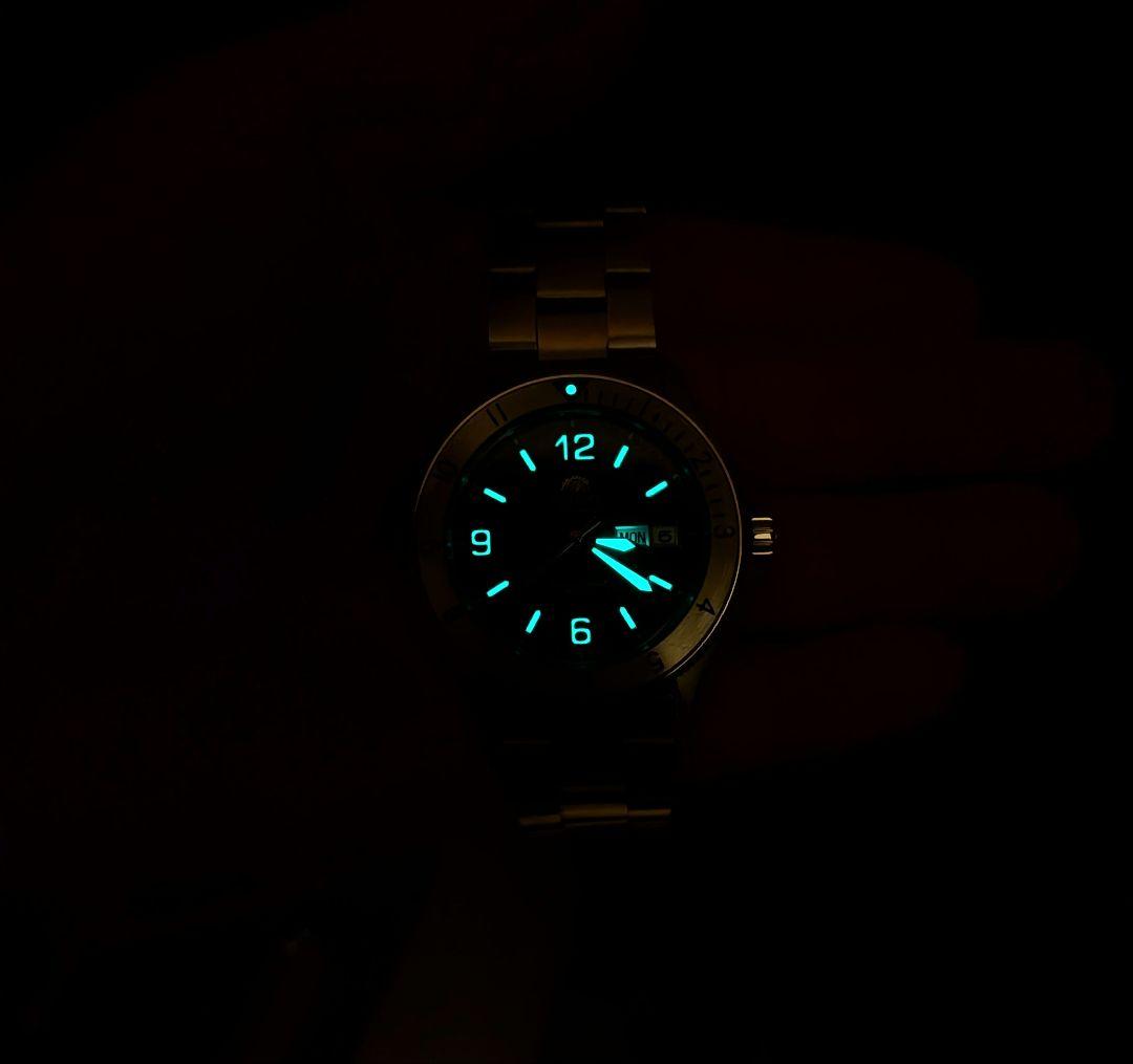 ORIENT マコ mod 自動巻き腕時計 オマケ付き