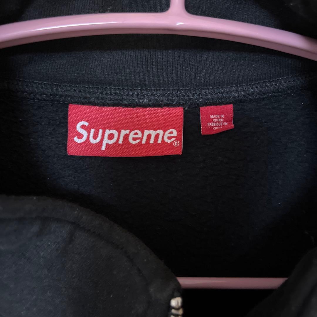 supreme cargo pocket zip up sweatshirt - メルカリ
