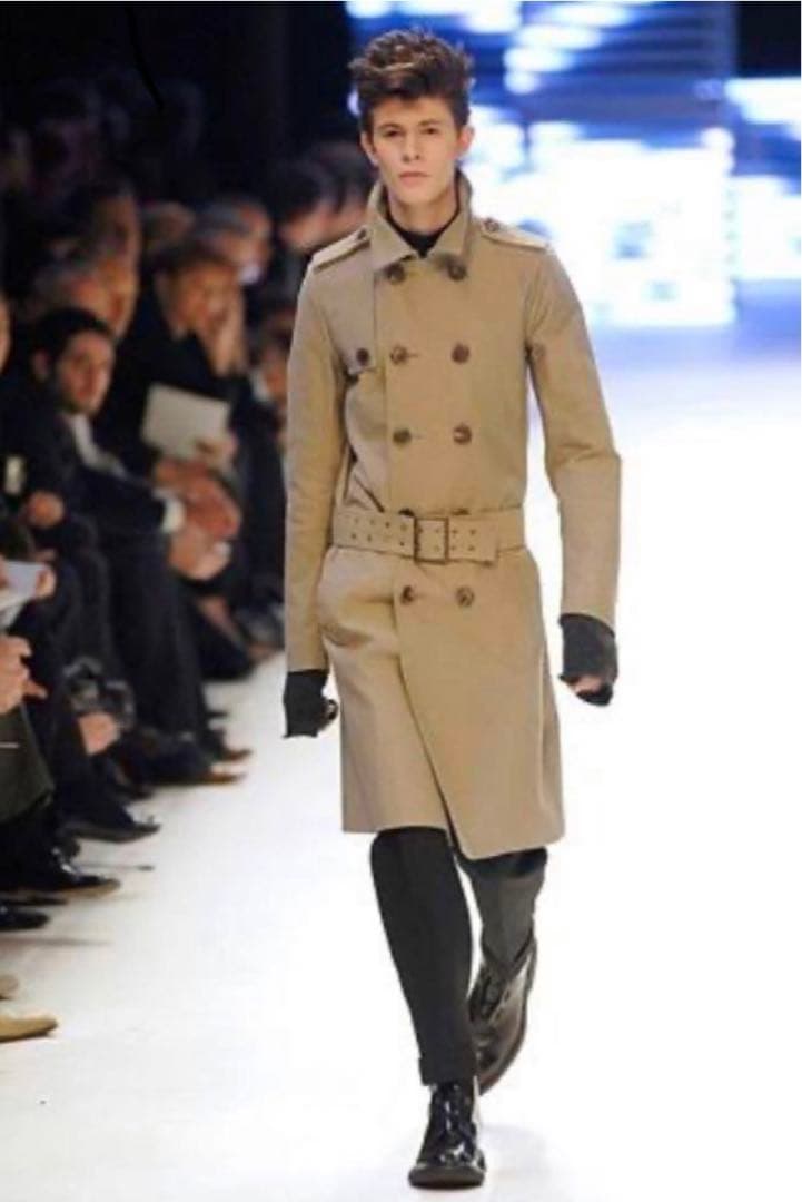 dior homme 2007aw トレンチ 44 エディラストコレクション 07aw ディオールオム Dior HOMME by Hedi Slimane エディ期 トレンチ