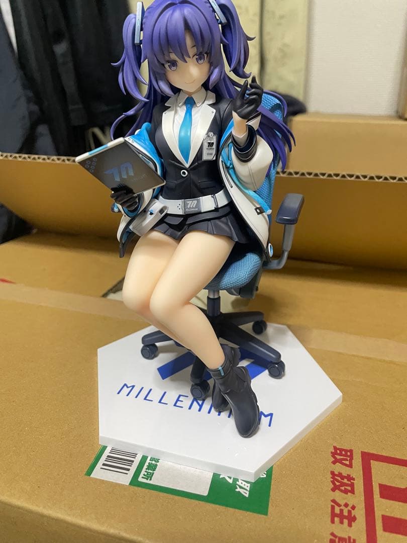 ブルーアーカイブ ユウカ 会計の日常 1/7スケール 箱有り - メルカリ