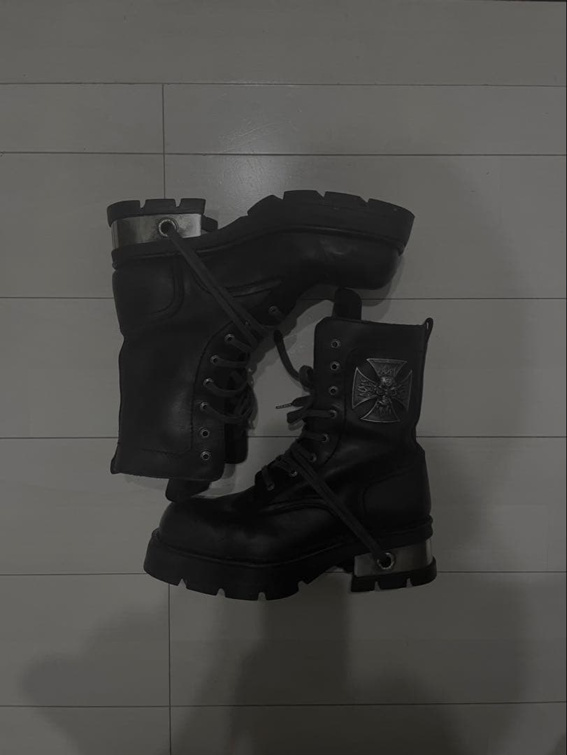 靴 New rock boots Amazon.com | New Rock Unisex 272-S1 Black Metallic Reactor Gothic