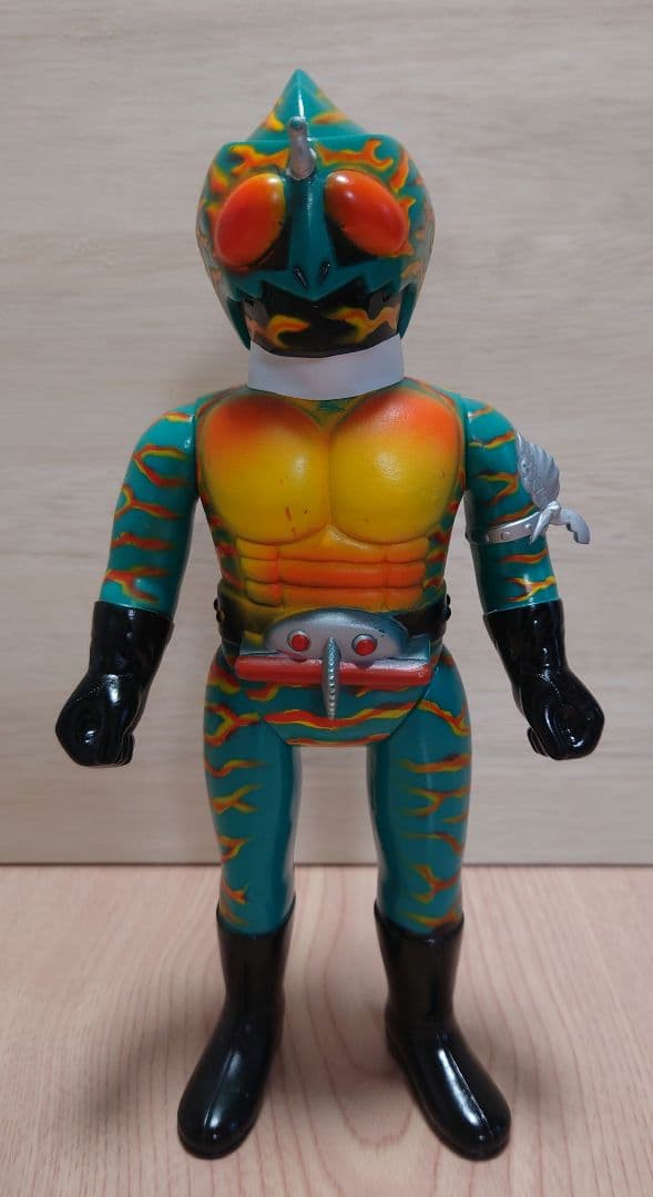 仮面ライダーアマゾン 旧バンダイ ソフビ - メルカリ