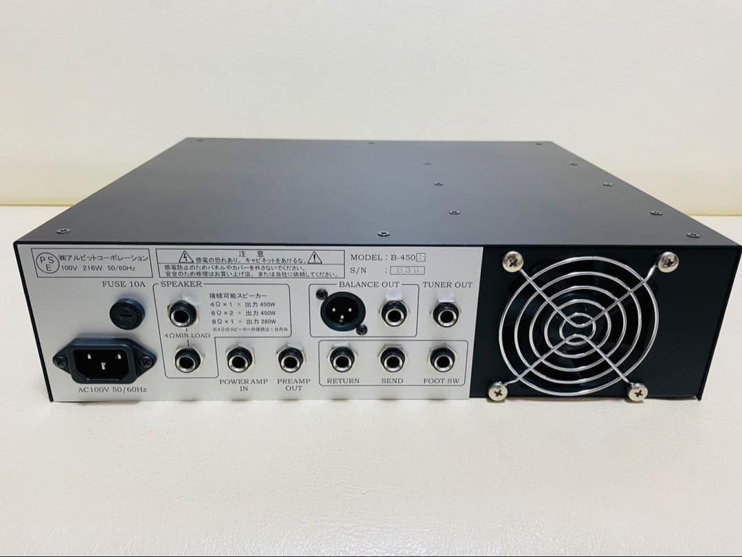 ALBIT B-450F ベース用ヘッドアンプ 箱あり - メルカリ