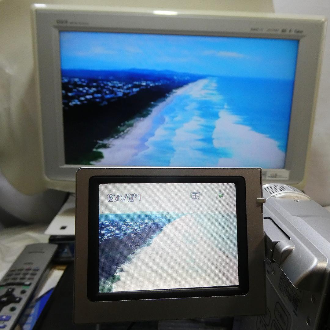 動作品ビクターGR-DX300K MiniDVビデオカメラ DVDダビングに最適