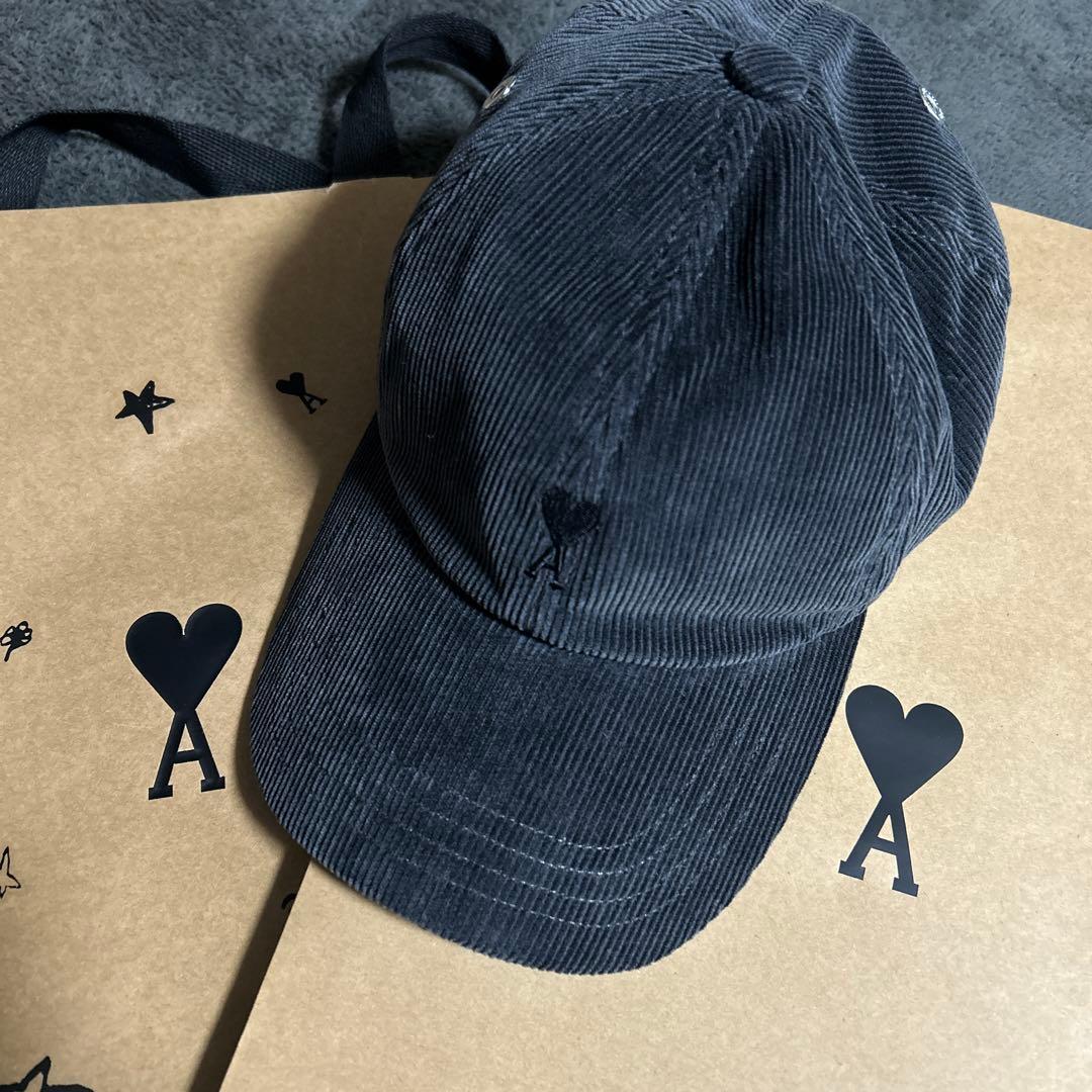 Ami Paris コーデュロイキャップ - メルカリ