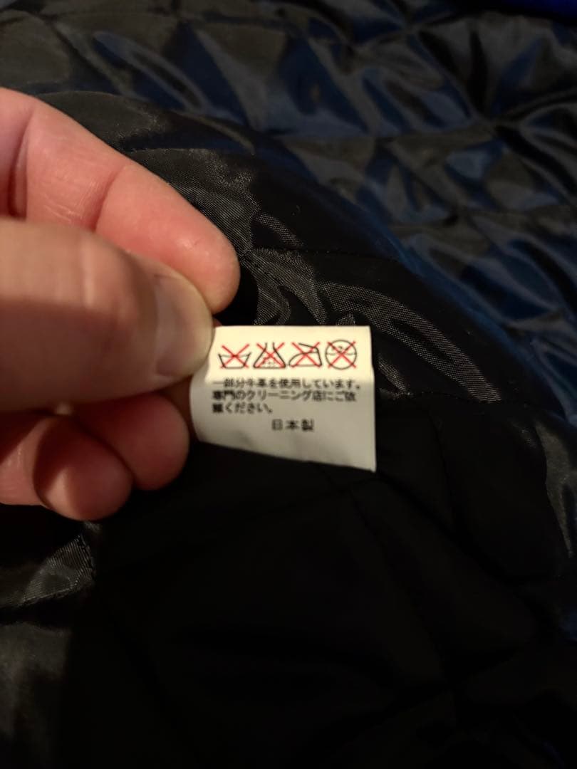 CALEE キャリー スタジャン レザー袖 本革 アメカジ ワーク