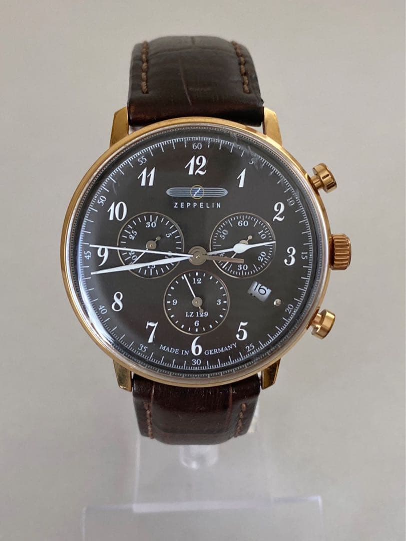 ツェッペリン ヒンデンブルク LZ129 7084-2 クォーツ クロノグラフ