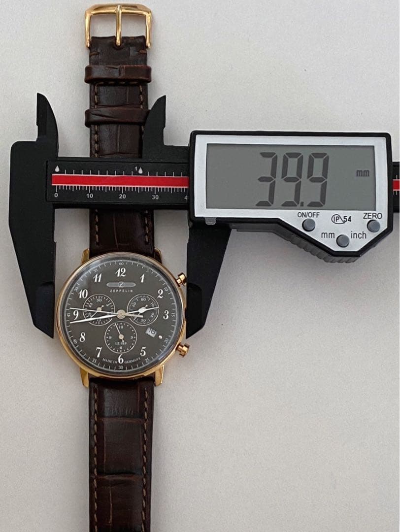 ツェッペリン ヒンデンブルク LZ129 7084-2 クォーツ クロノグラフ