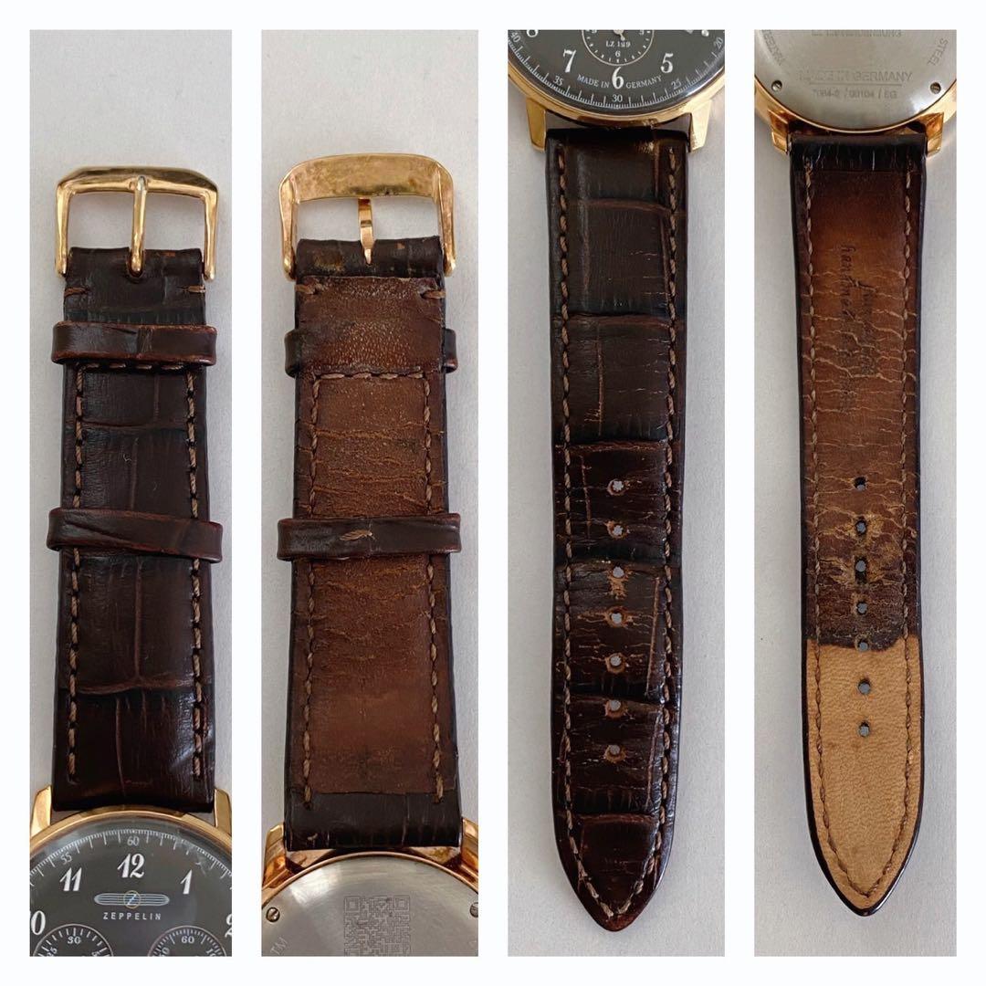 ツェッペリン ヒンデンブルク LZ129 7084-2 クォーツ クロノグラフ