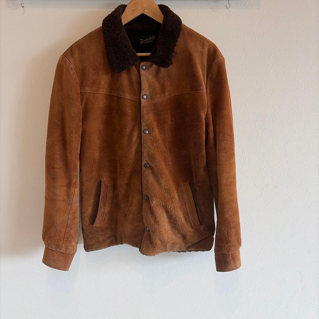 【最終値下げ】10AW テンダーロイン サドルスエード ジャケット キムタク着 TENDERLOIN - テンダーロイン サドル スウェード ジャケット レザー