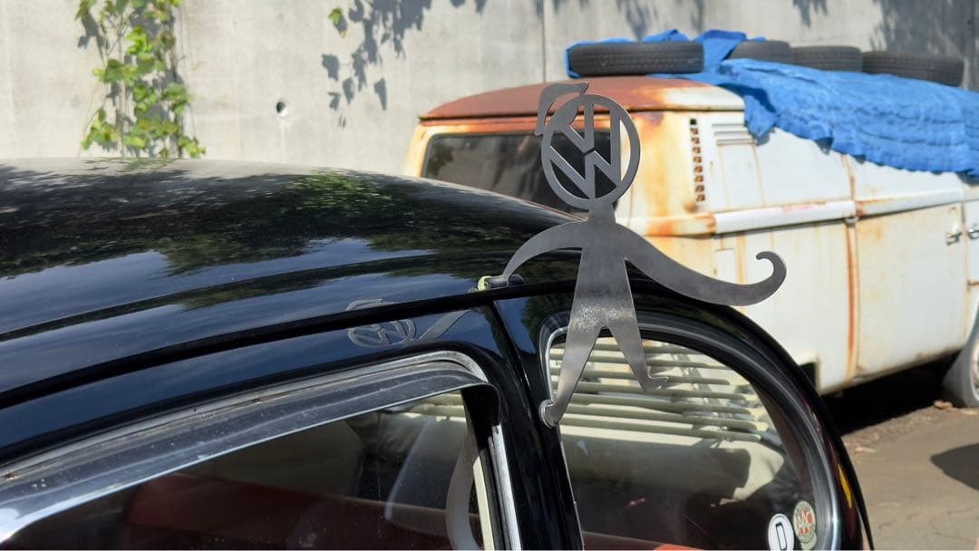 空冷vwフォルクスワーゲンMrバブルヘッド ランタンハンガー ステンレス