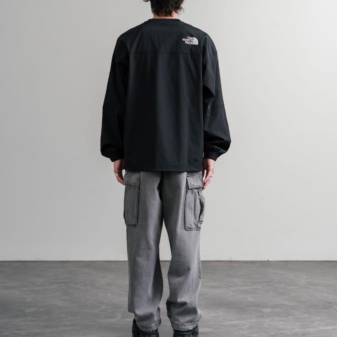 正規品　ノースフェイス アルバニー EX クルーネック　黒　M 韓国限定　ロンT