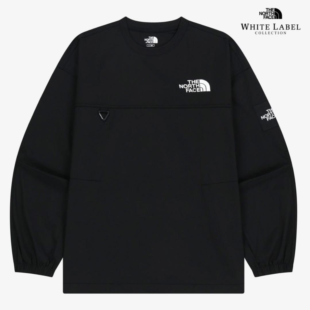 正規品　ノースフェイス アルバニー EX クルーネック　黒　M 韓国限定　ロンT