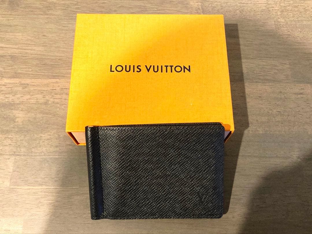 Louis Vuitton M62978 マネークリップ ブラック