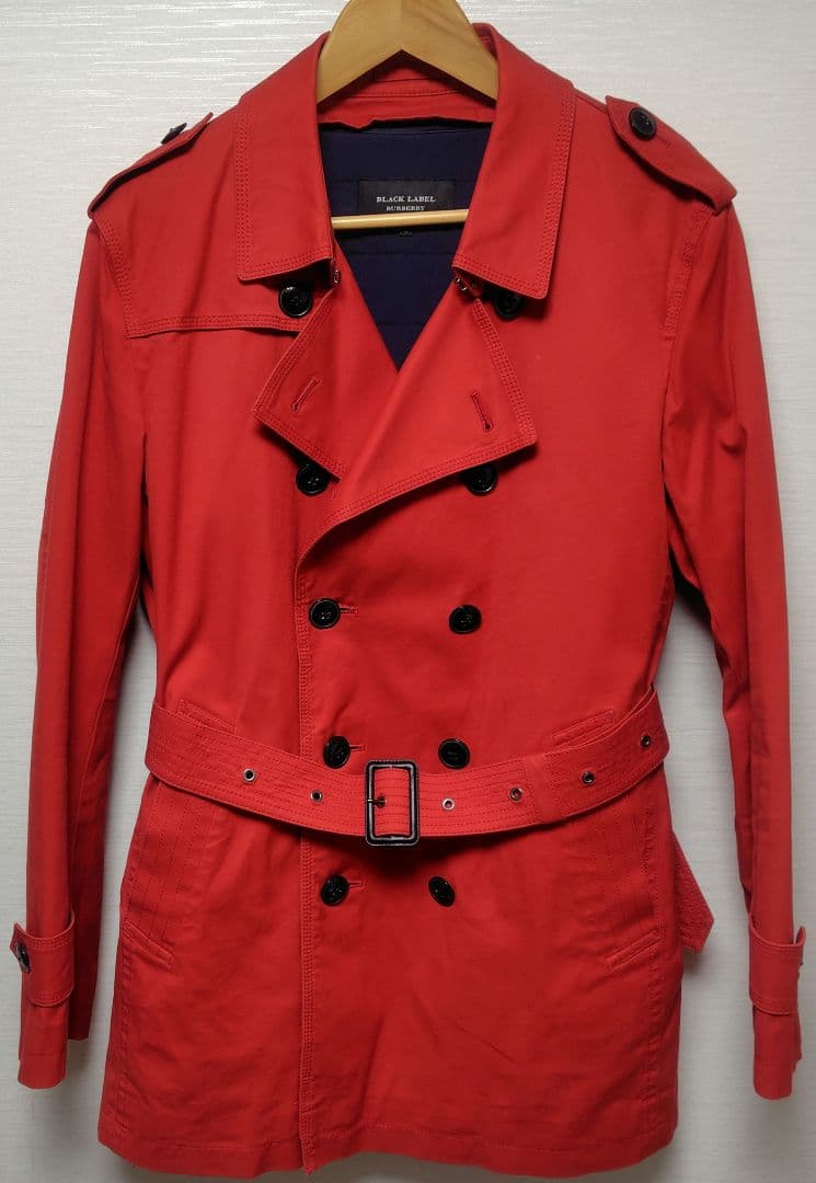 [美品] BURBERRY BLACK LABELトレンチコート BURBERRY BLACK LABEL（バーバリーブラックレーベル） バーバリー
