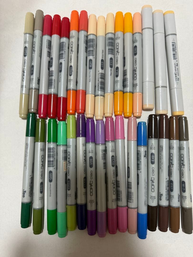 まとめ売り】【最終値下げ】コピック 32本 - メルカリ