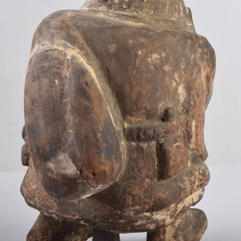 時代木彫　大黒天　仏像　縁起物　置物　N　8453A