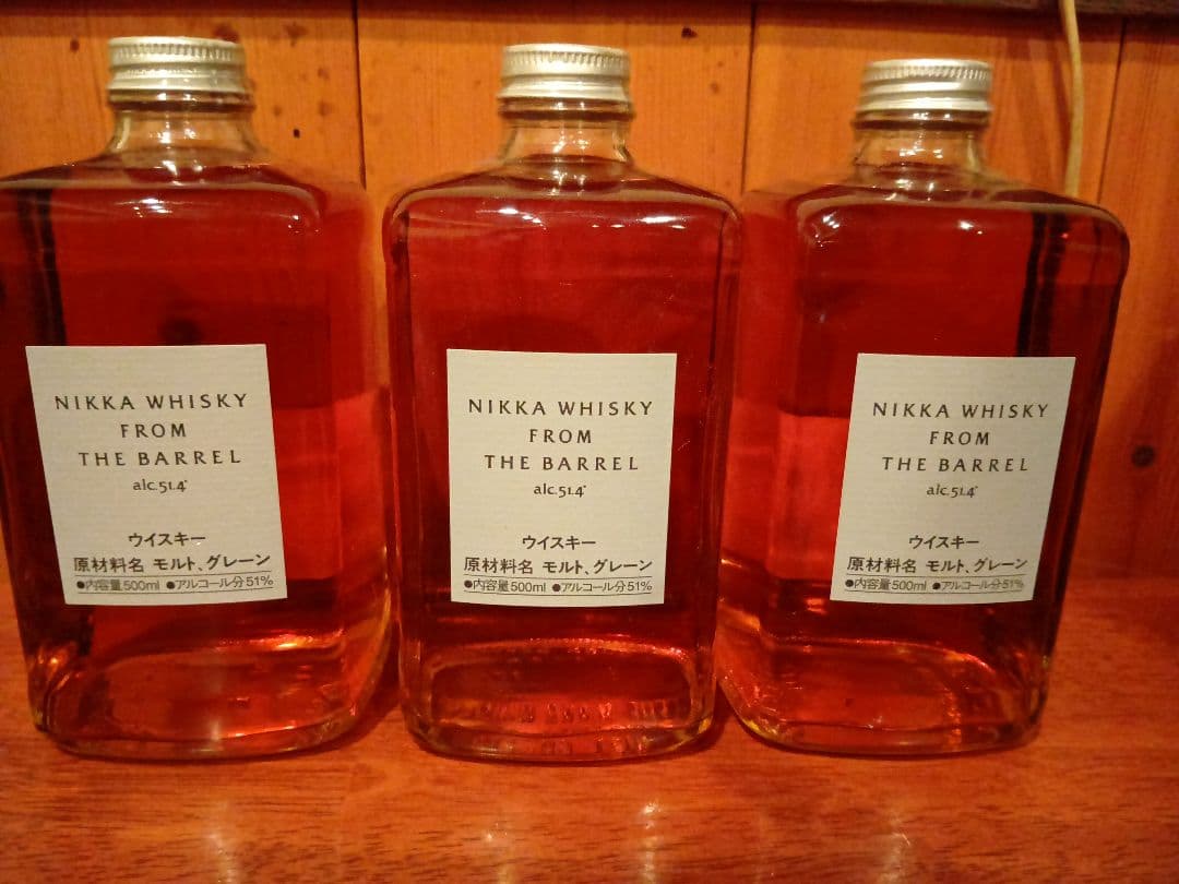 ニッカ フロムザバレル 3本セット500ml 51度 未使用 - メルカリ