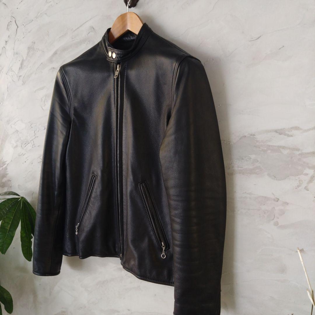 定価30万円相当】vanson ブラックレザージャケット 36 - メルカリ