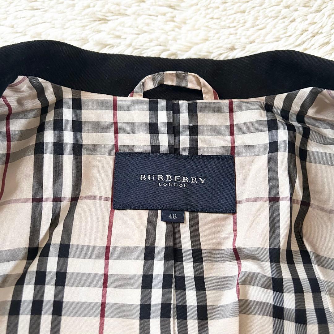 大きいサイズ バーバリーロンドン コーデュロイジャケット 裏地ノバ