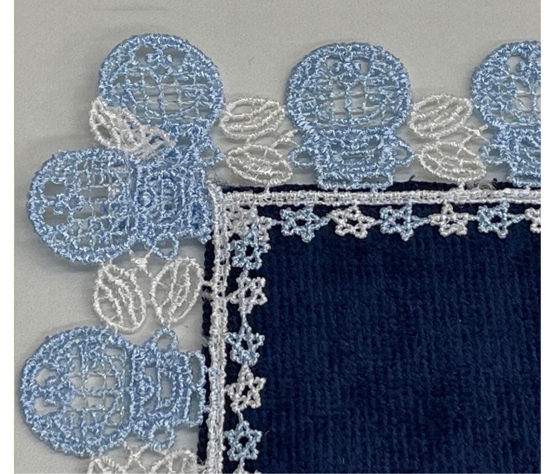 IDMコラボ近沢レース店タオルハンカチ NV アイムドラえもん新品未使用