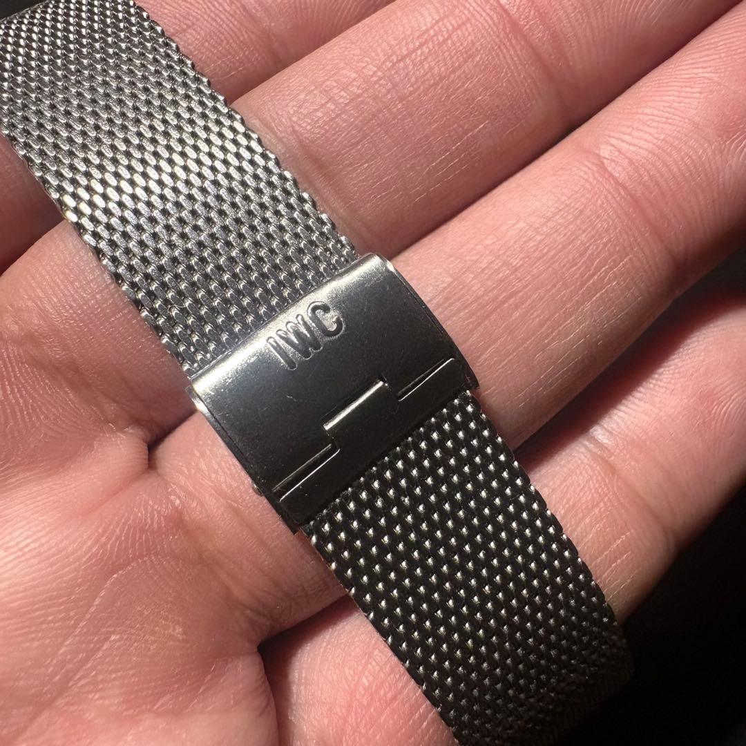 IWC 純正ミラネーゼブレス　オールドインターに！18ミリ