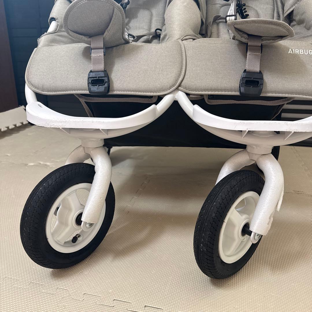 AIRBUGGY ココダブル　グレー　グリーン