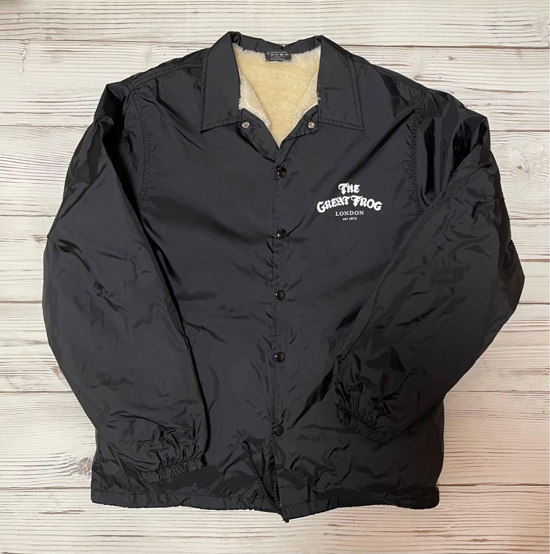 キムタク 私物 THE GREAT FROG ボアコーチジャケット Sサイズ 黒