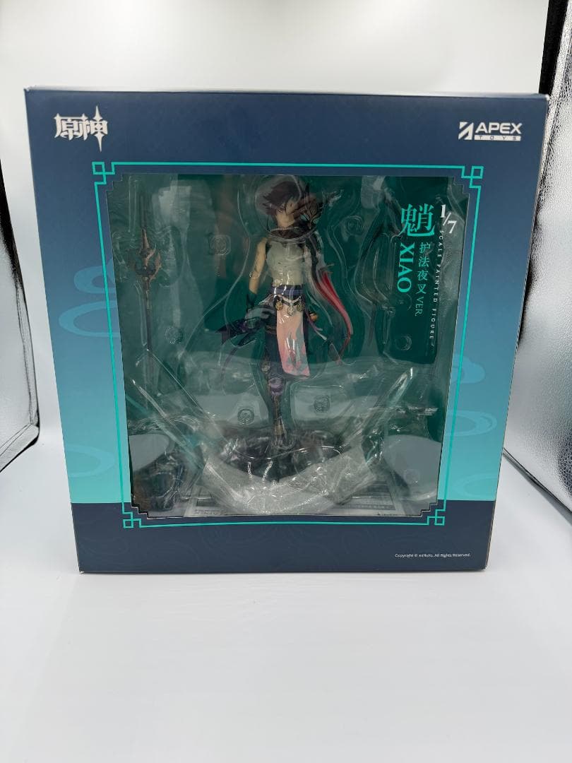 原神 魈 護法夜叉Ver. 1/7 完成品 フィギュア 特典】原神 ショウ・護法夜叉Ver. 1/7 完成品フィギュア[APEX]【送料