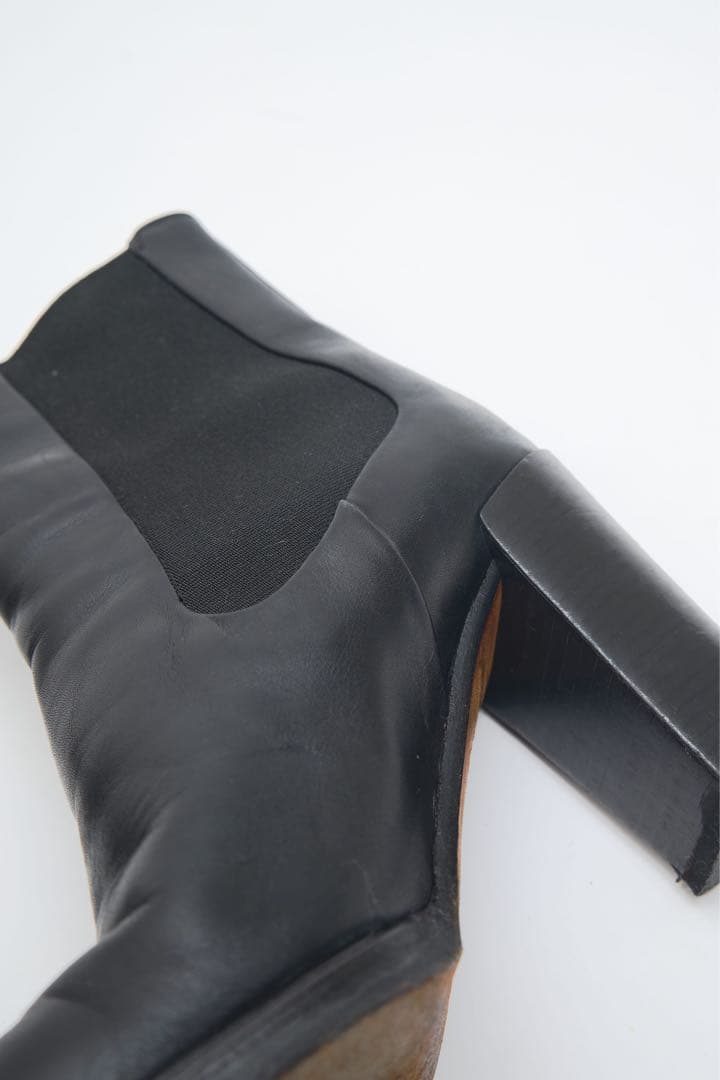 値段相談可CELINE フィービー期 サイドゴアブーツ ブラック 37 - メルカリ