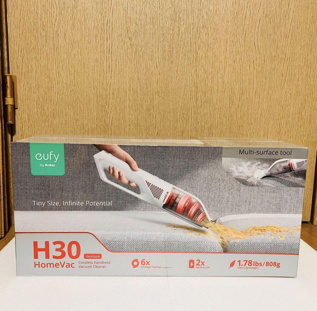 ●Ankerハンディクリーナー Eufy Vac H30 Venture eufy by Anker, HomeVac H30 Venture, Cordless Car Vacuum, 80 AW