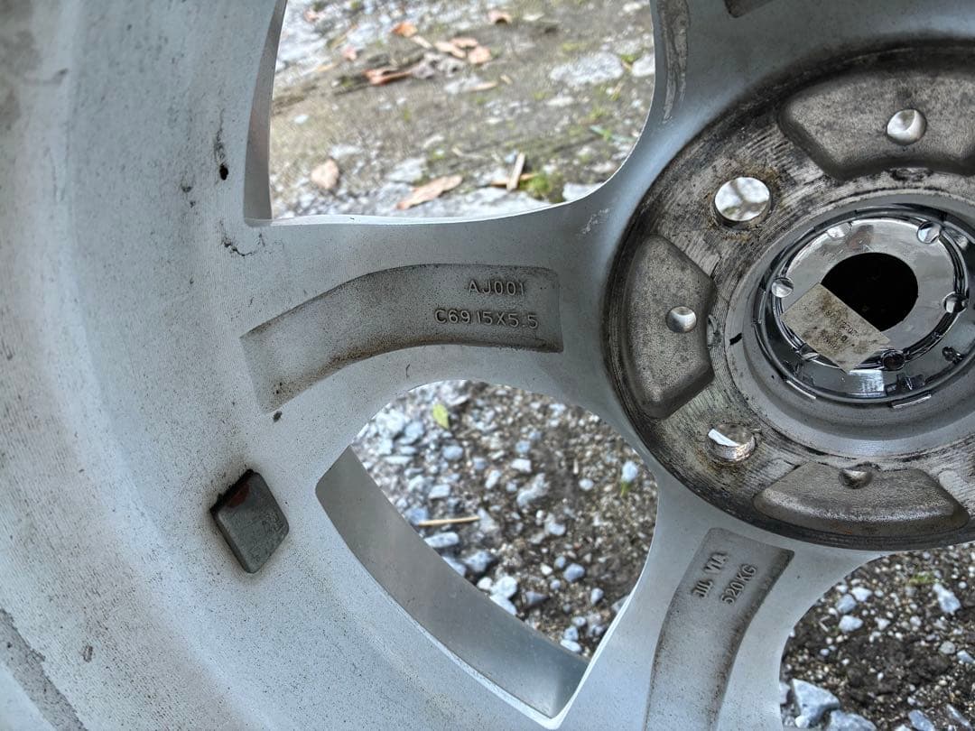 ステルスレーシング 15インチ 5.5j 4本美品