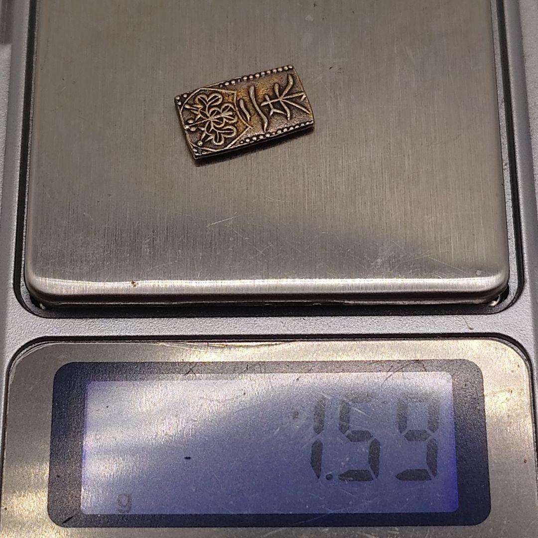 天保二朱判金 1832年〜1858年 1.59g fa1907