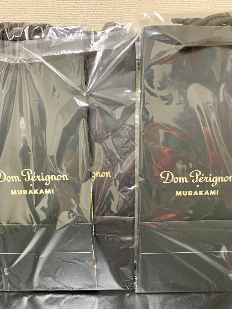 限定完売品【空瓶3本セット箱&袋付き】ドンペリ×村上隆コラボ - メルカリ